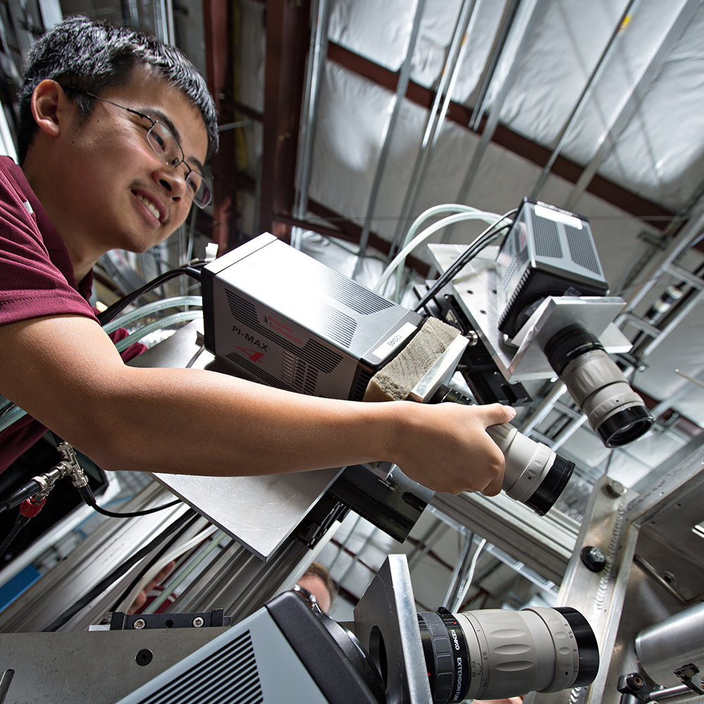 Student in National Aerothermochemistry Lab