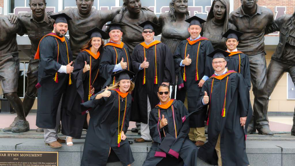 group photo of graduating students