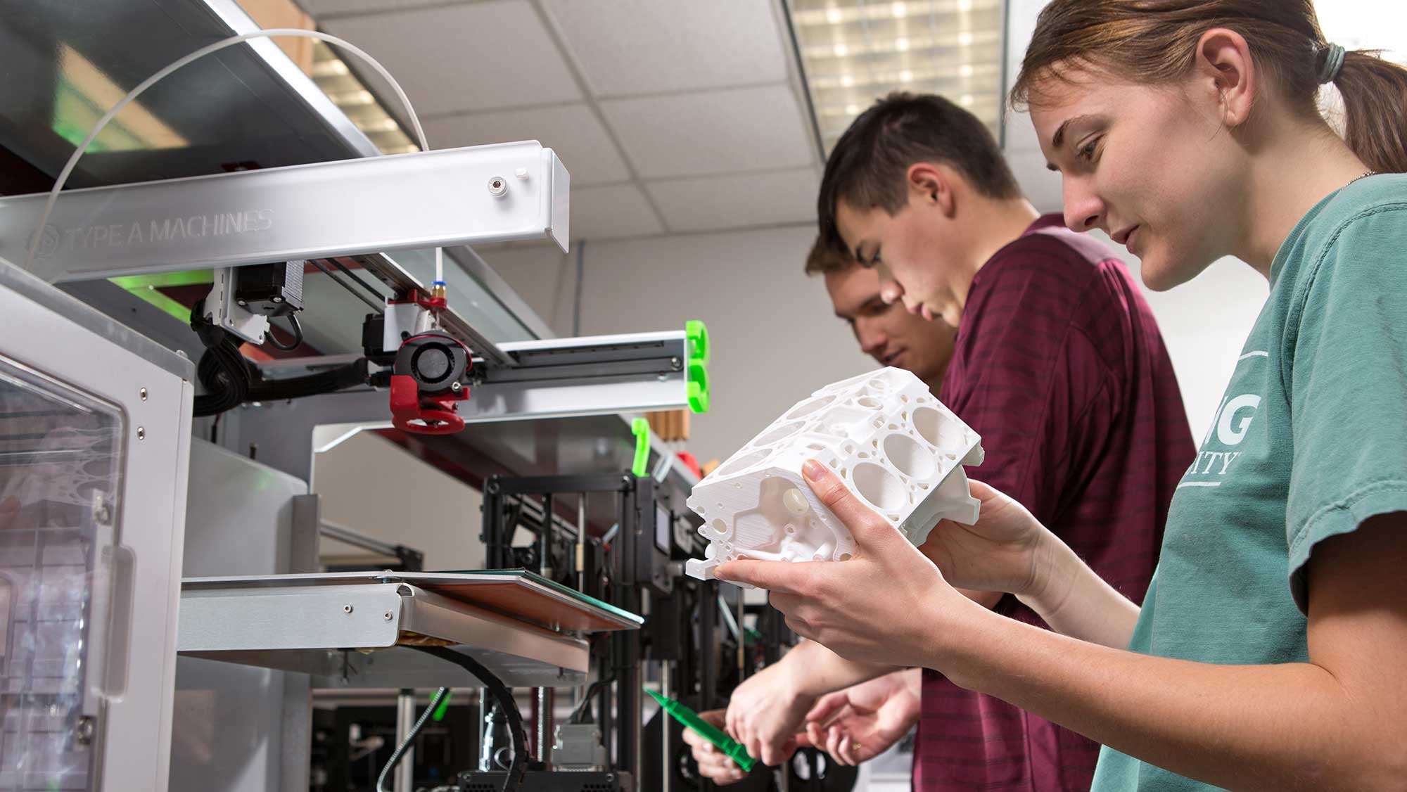 mechanical engineering student classroom