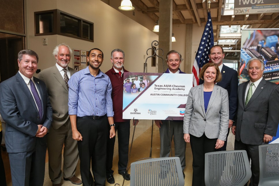 Faculties at Texas A&amp;M-Chevron Engineering Academy