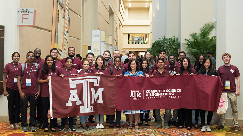 TAMU Students at Tapia 2018