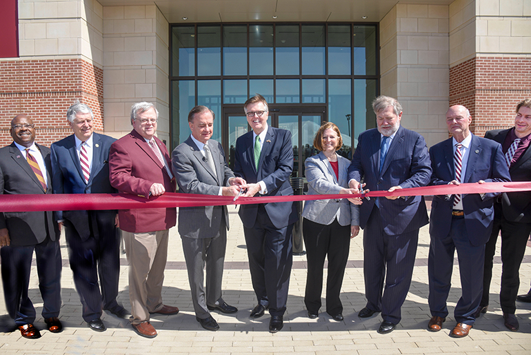 Center for Infrastructure Renewal ribbon cutting