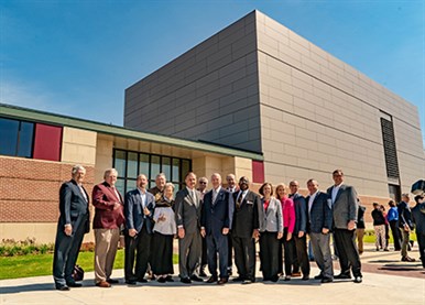 Dan Patrick and CIR ribbon cutting group