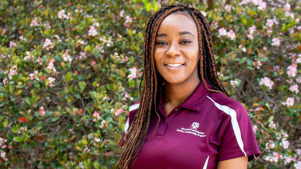 Electrical engineering junior Brittney Nelson