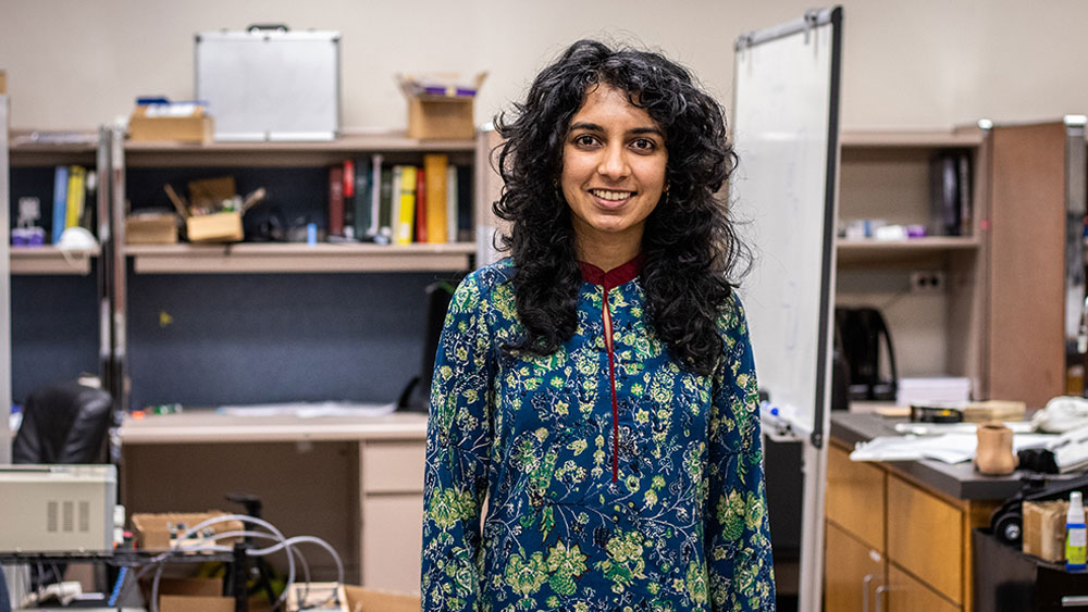 Ph.D. student Namita Anil Kumar