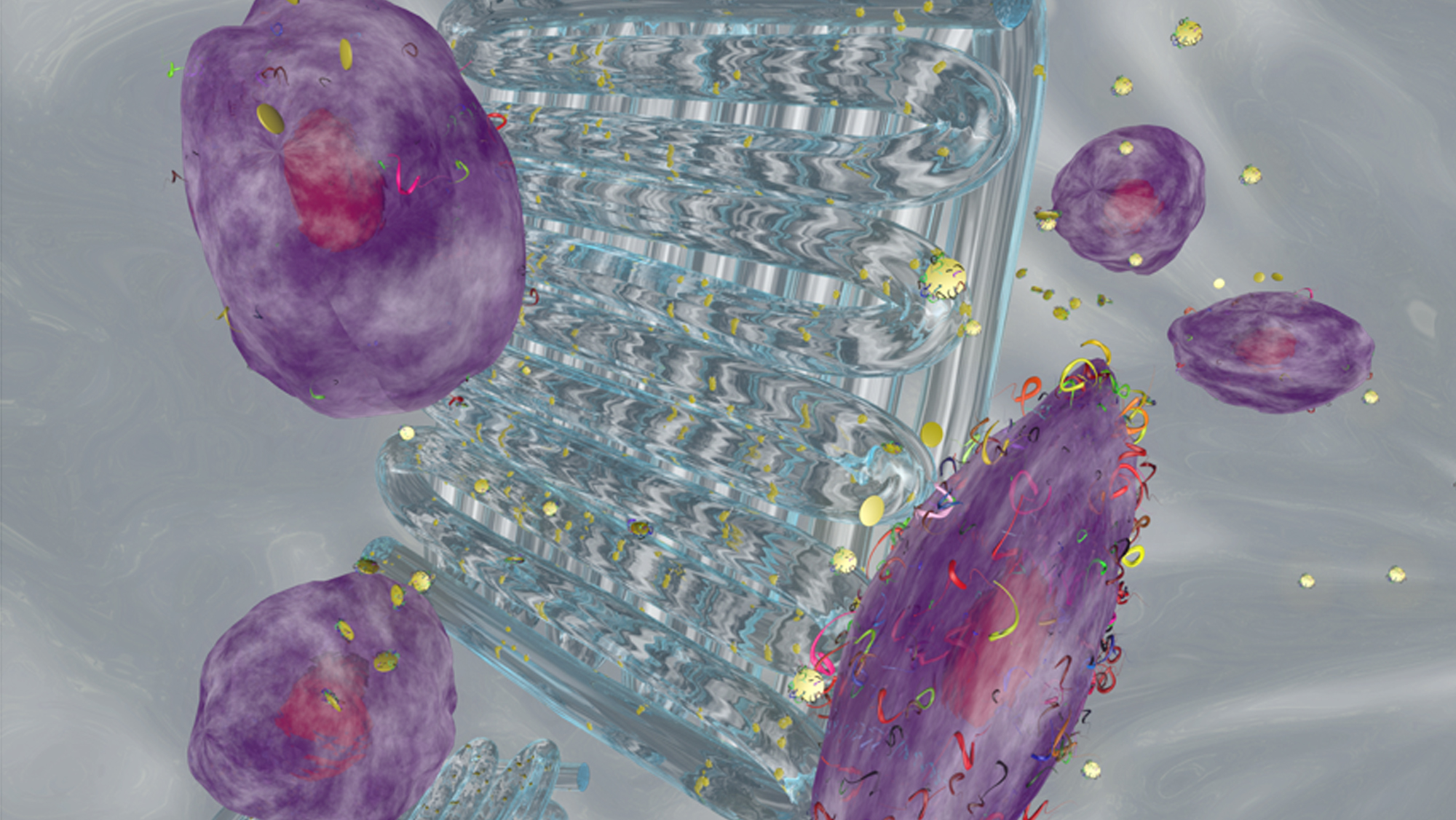 Graphic of bioink construction