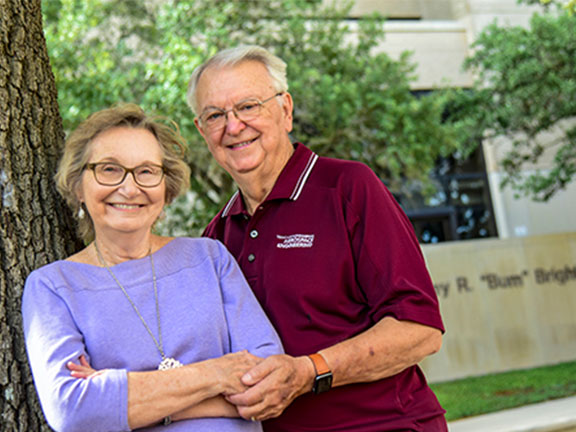 Delores and Dr. Walter E. Haisler, Jr. 