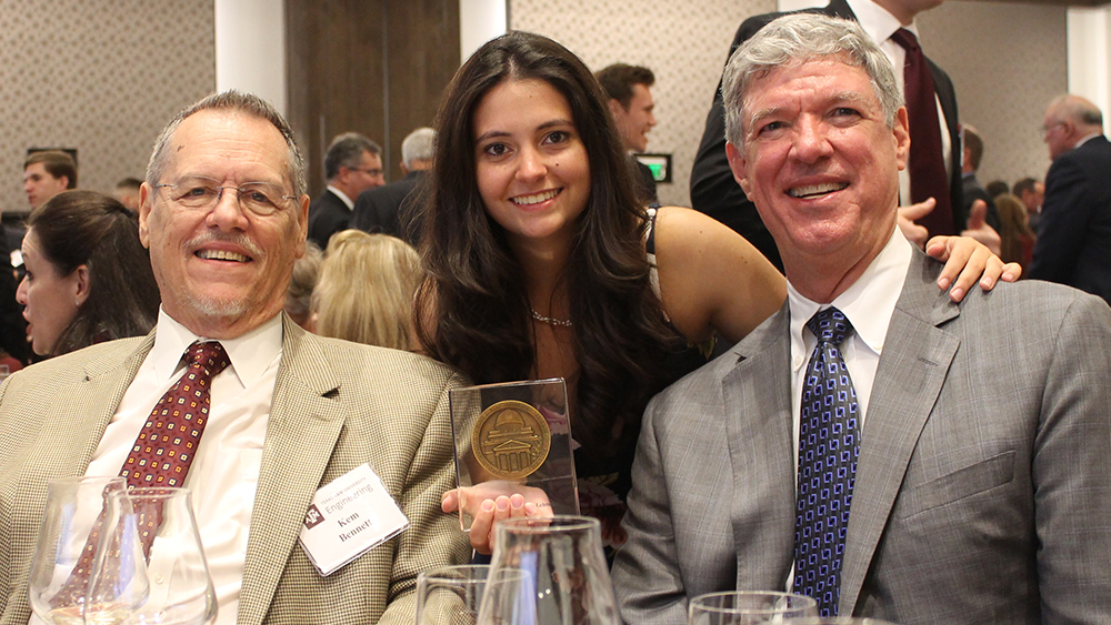 Dr. Bennett, Maria Cabrera Lehmann and Mr. Craig Brown