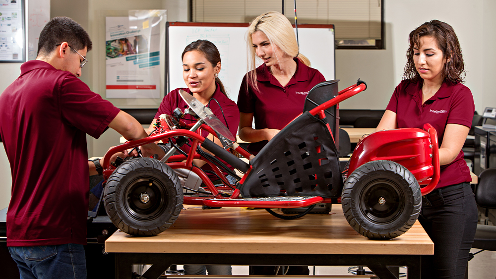 As members of the Society of Automotive Engineers at the Higher Education Center at McAllen, students will gain practical knowledge of multidisciplinary engineering by building, designing, racing and testing automotive and commercial vehicles.