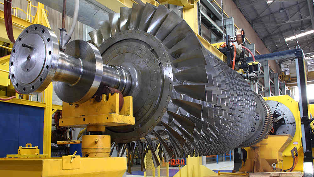 Large gas turbine