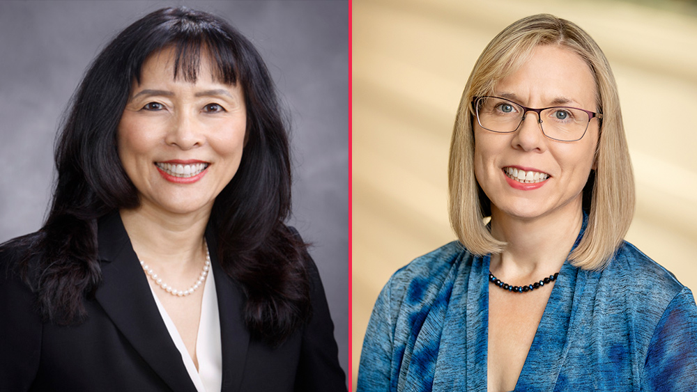 Dr. Jacqueline Chen and Dr. Nancy Sottos