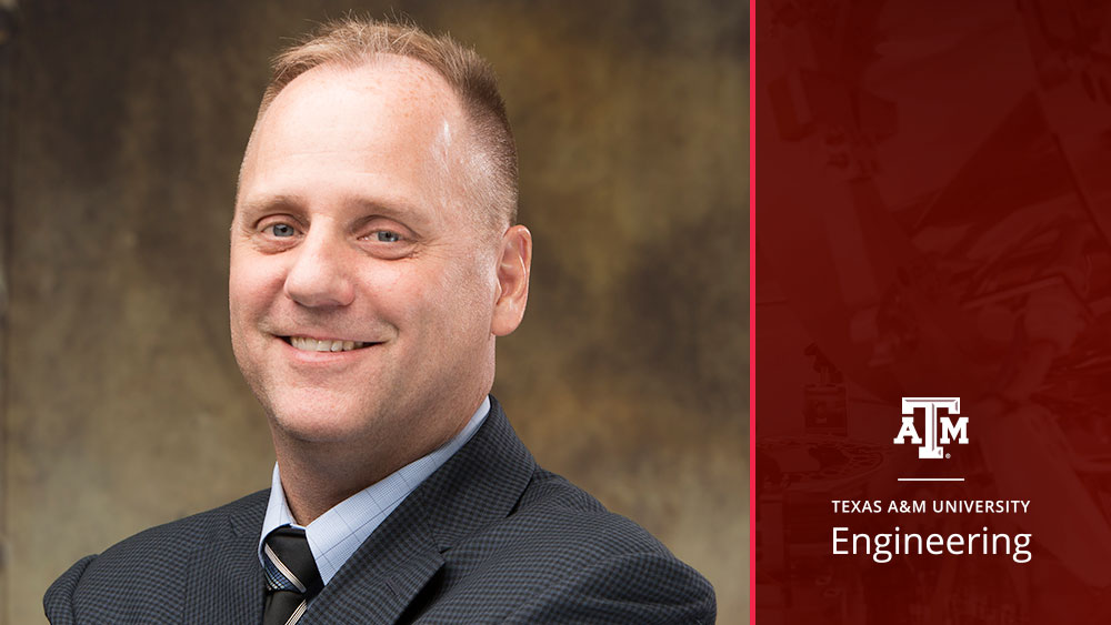 Dr. Rodney Bowersox with Texas A&M Engineering logo.