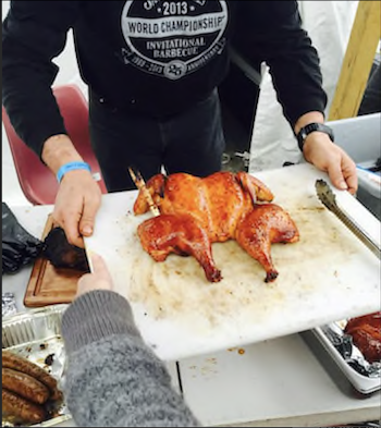 Award-winning BBQ chicken