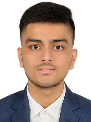 Headshot of Raj Panthesh Bhavsar. 