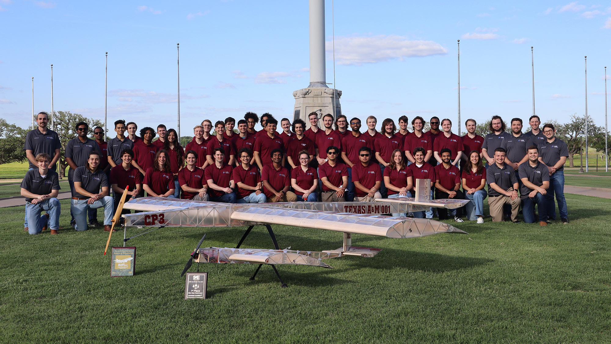 Texas A&amp;M’s SAE AERO Design team.