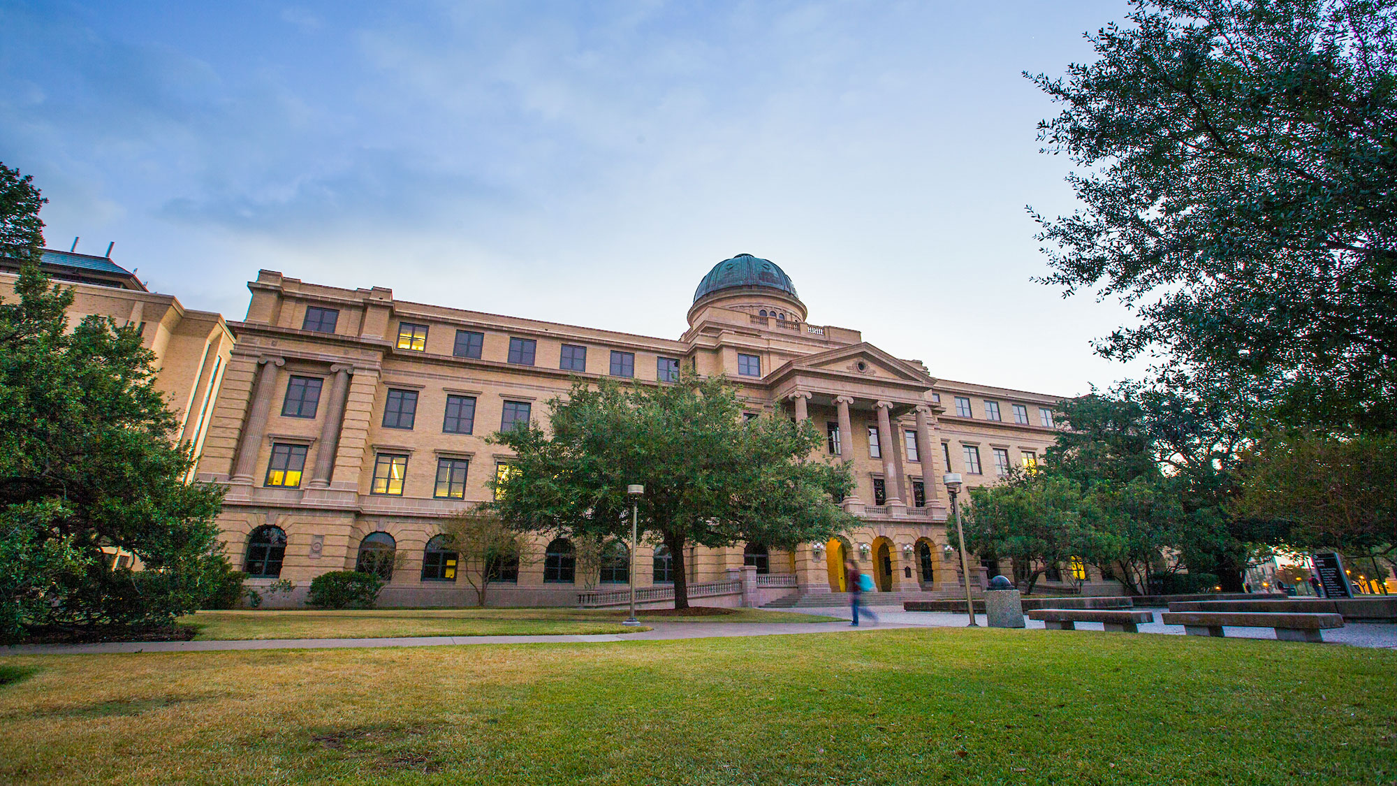 Exterior shot of Academic Building